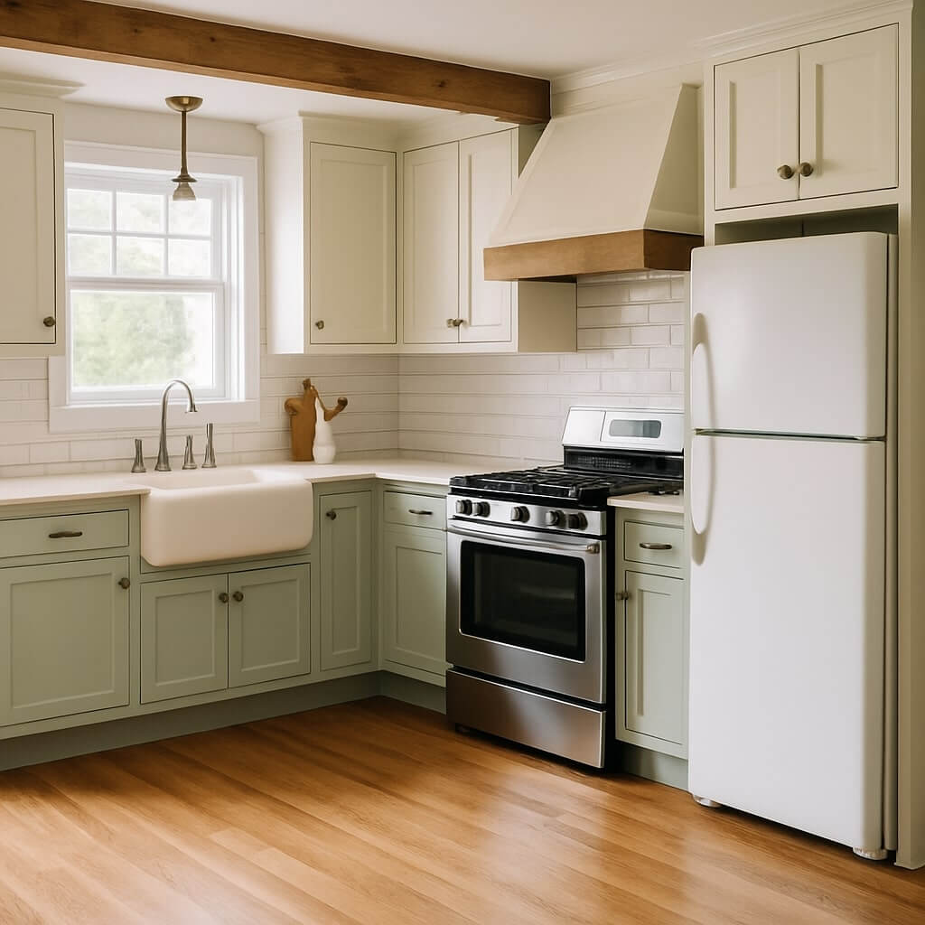 1950s cape cod kitchen remodel