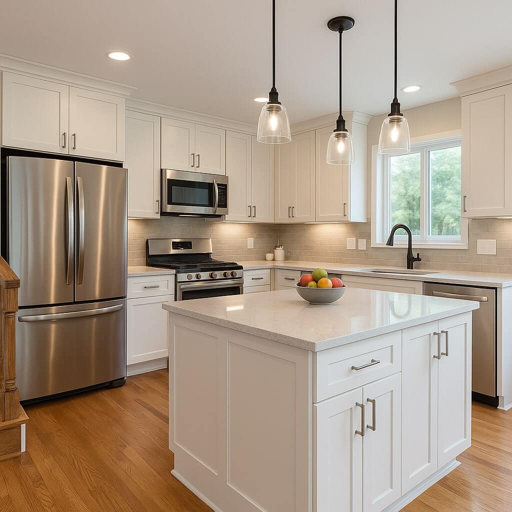 split level house kitchen remodel