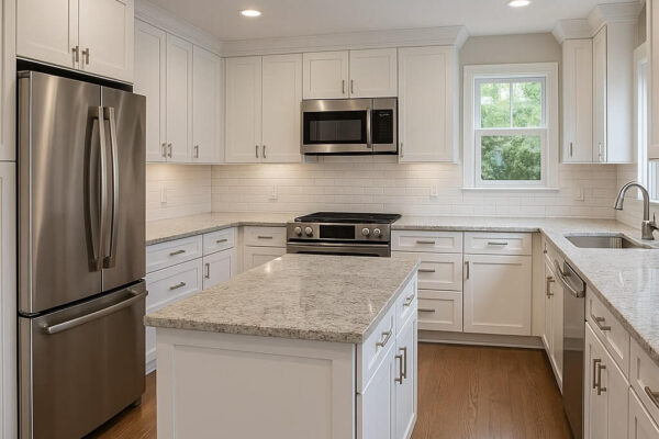 1970's split level kitchen remodel