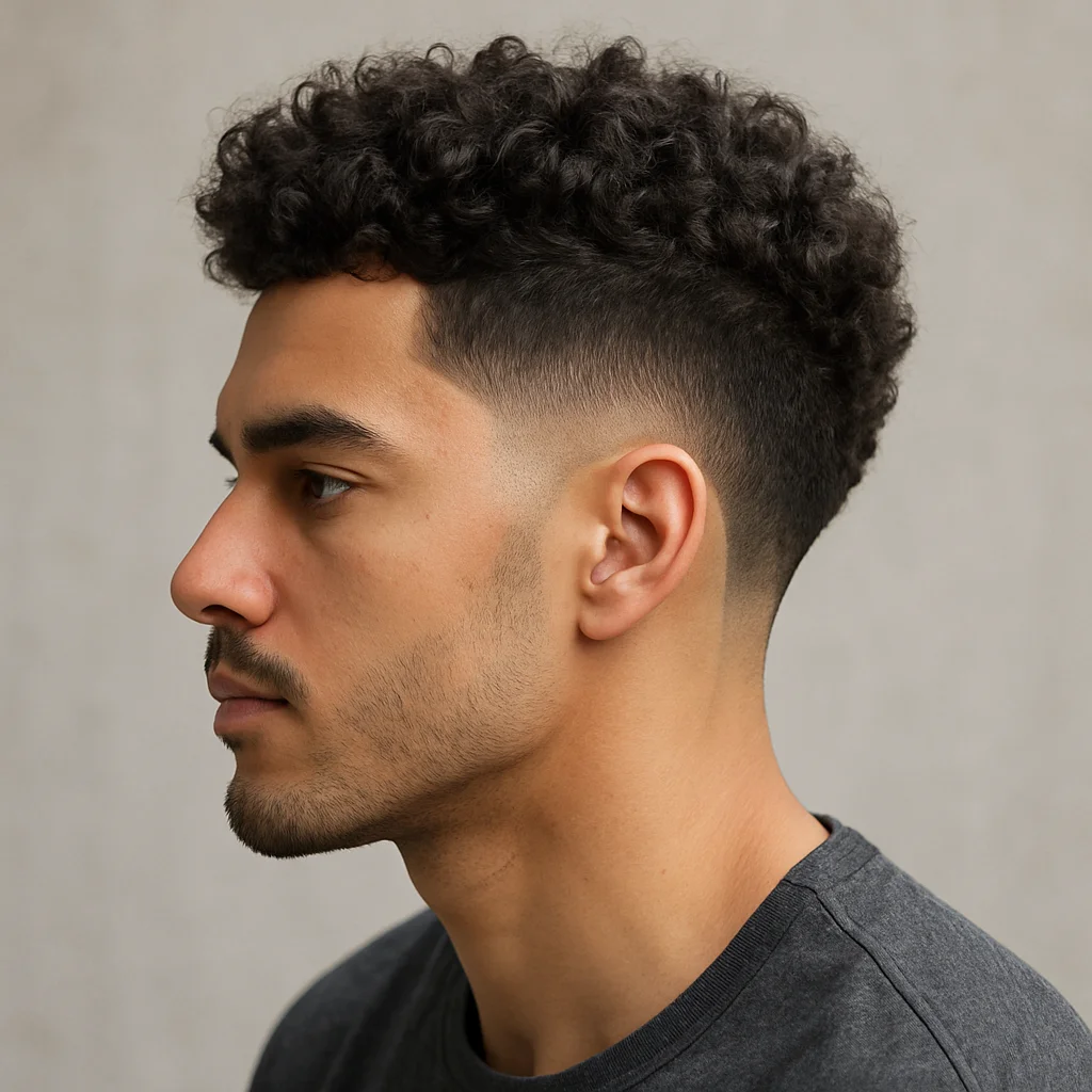 Burst Fade Haircut for Curly Hair: The Ultimate Guide