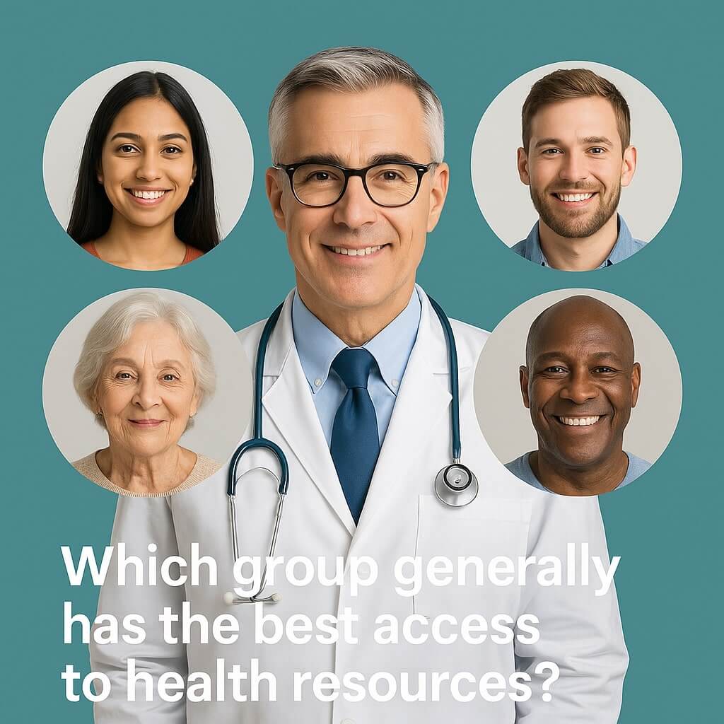 Which Group Generally Has the Best Access to Health Resources