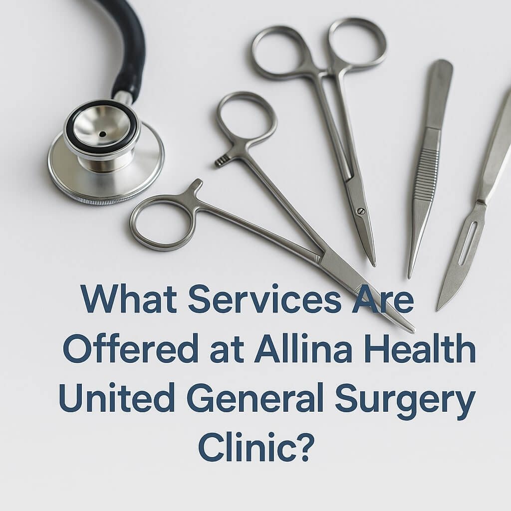 What Services Are Offered at Allina Health United General Surgery Clinic