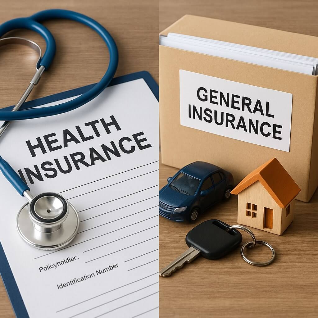 What Is the Difference Between Health Insurance and General Insurance?